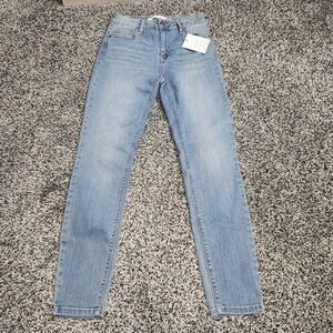 Hidden Amelia Hi Rise Ankle Skinny Jeans Lightwash Stretch Women's Sz 27 Nwt